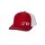 Red and White "One" Trucker Hat with White logo, snapback.
