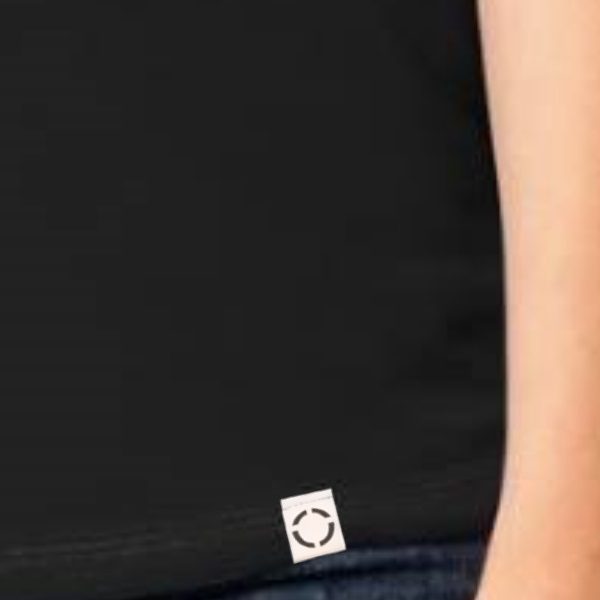 Ladies plain black outlet shirt