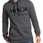 Armor of God, Heather Charcoal, Hoodie Pull-over.
