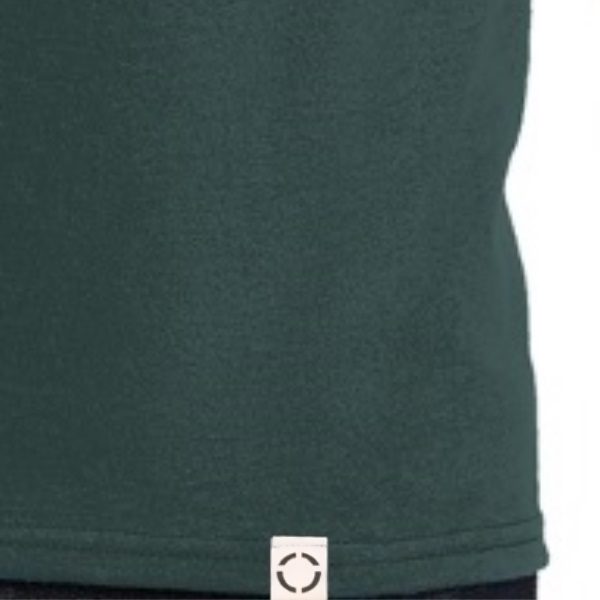 plain dark green t shirt