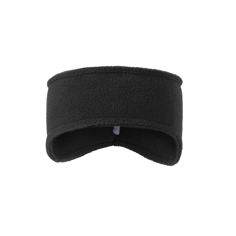 Headband – Woven Label – Black – Front