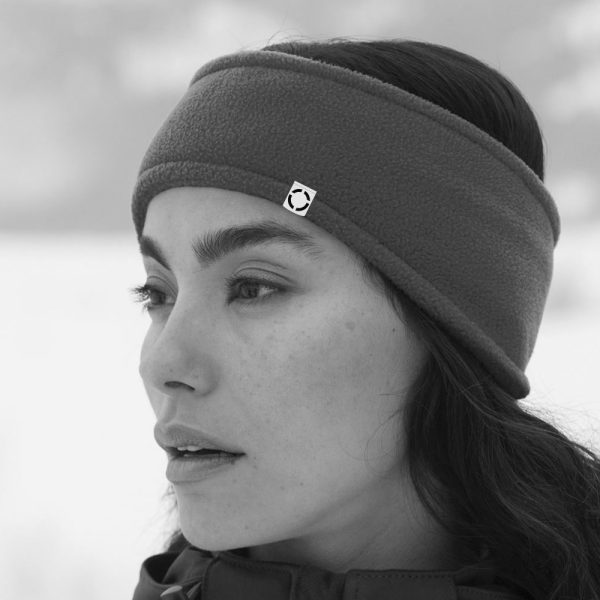 Keep warm with our One polar fleece headbands.