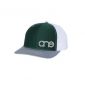 Dark Green, White and Heather Grey 