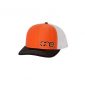 Orange, White and Black 