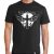 Men's black short sleeve "Wings of God" Christian tee shirt.