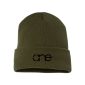 Olive One Way Truth Life Cuffed Beanie.