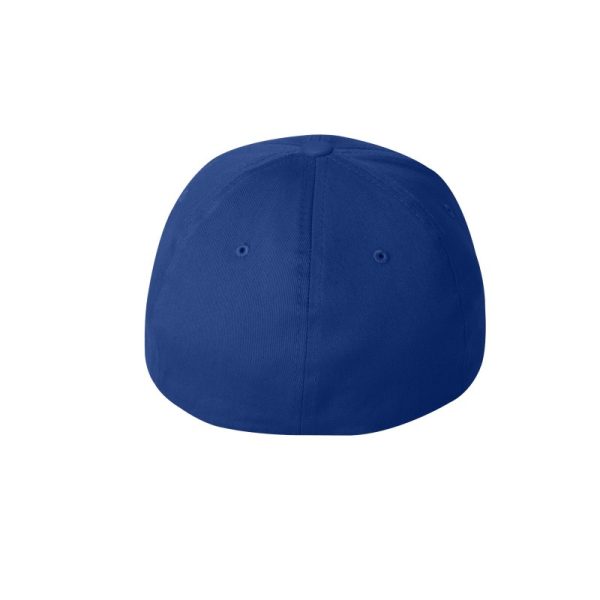 Royal Blue Flexfit Cap, back view.