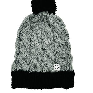 Pieces of Joy assorted knitted cable beanies