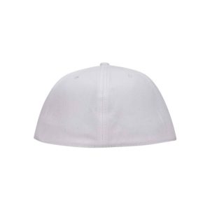 OWTL (One Way Truth Life) 6-Panel OTTO Flex Hat in White, Flat Bill, back view.