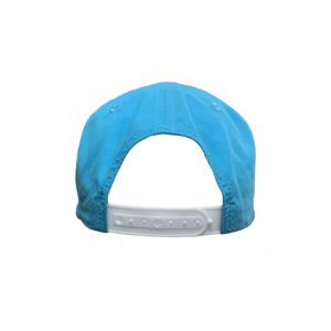 Teal, 5-Panel Golf Cap with White rope featuring the "One Way Truth Life" logo in White, semi-curved bill with snap-back closure, back view.