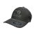 Dark Grey adjustable Flexfit NU Snapback Cap with Dark Grey OWTL (One Way Truth Life) logo, OSFM, side-front view.